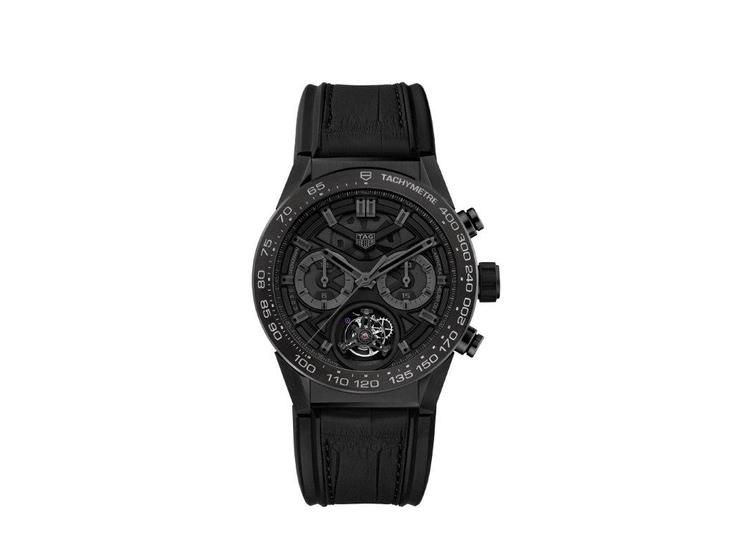 The TAG Heuer CARRERA Heuer-02T Black Phantom. Limited to 250 pieces. Priced at a class breaking CHF 19,900