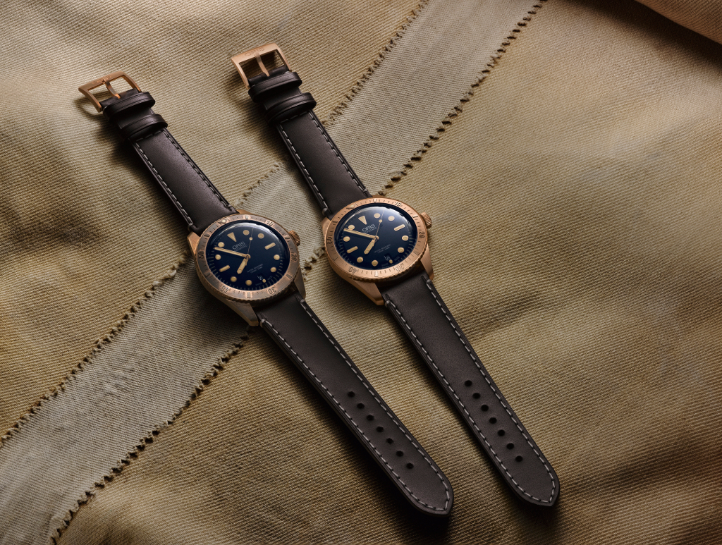 The use of bronze gives the Carl Brashear Limited Edition a rather beautiful vintage feel. 