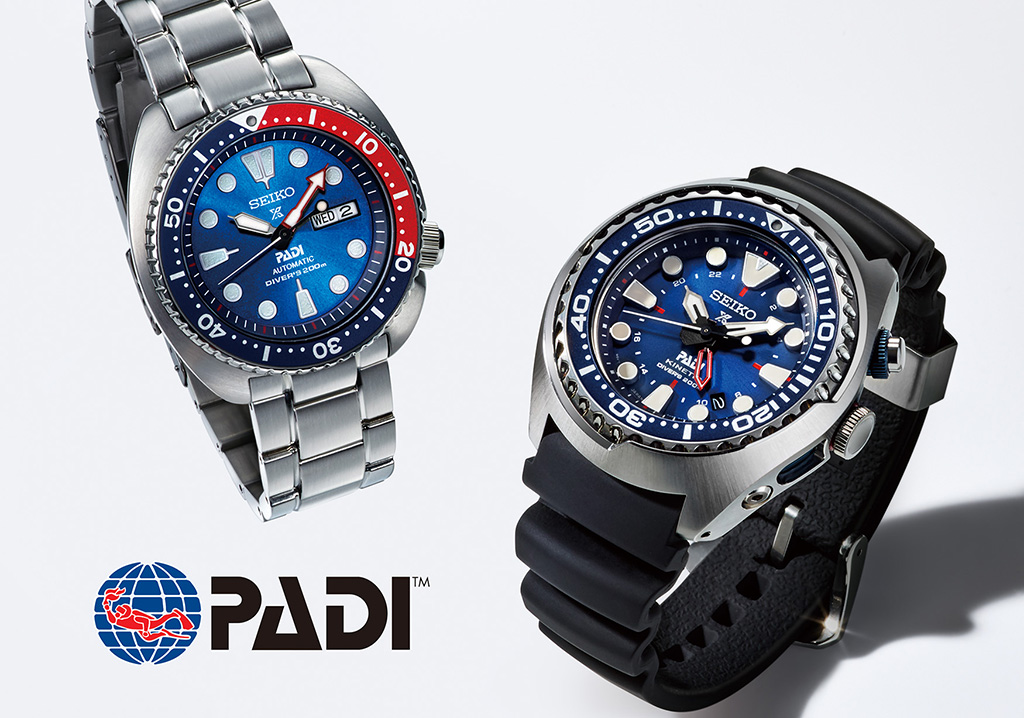The new Seiko X PADI Diver's Watch. 
