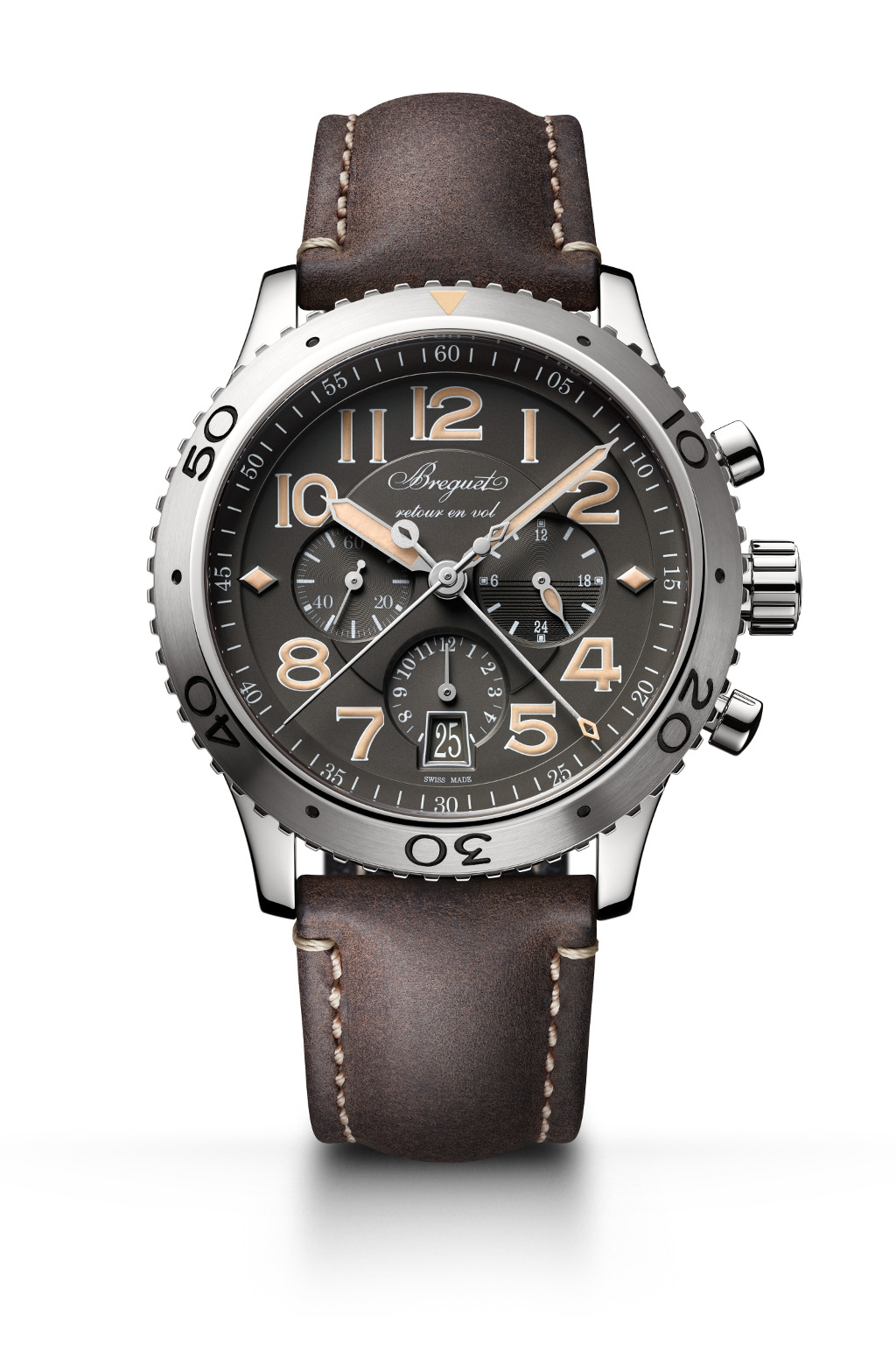 The new Breguet Type XXI 3817, with inspirations taken from the watchmaker's historical archives.