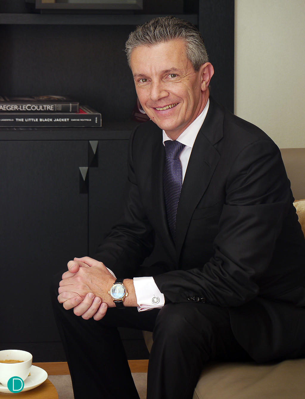 Daniel Riedo, CEO Jaeger LeCoultre. Photographed at the JLC Ion Orchard Boutique, March 2, 2016.