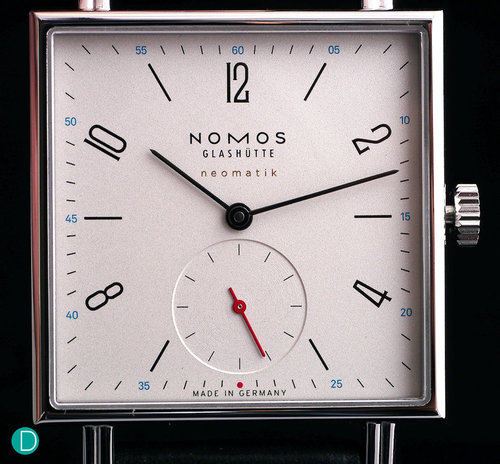 The NOMOS Tetra neomatik. Simple, and yet classical.