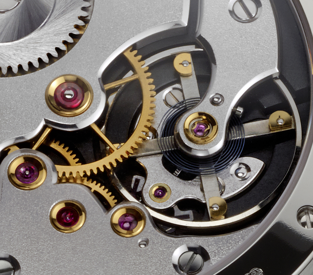 The escapement, hand crafted by Raúl Pagès.